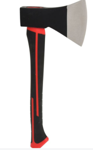 Hacha de seguridad para hombre en cámara frigorífica industrial