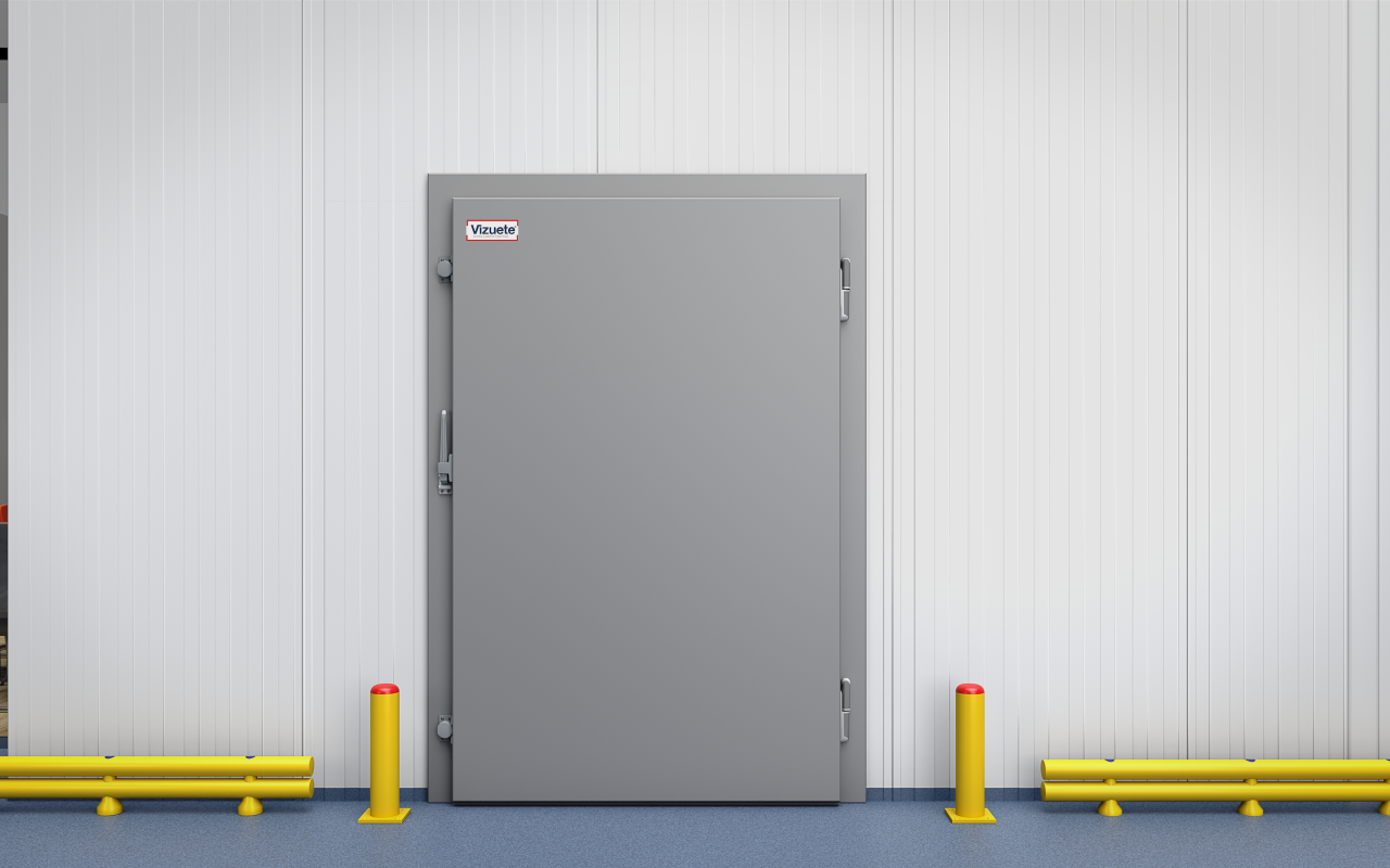 Puerta Pivotante Frgiorífica Industrial