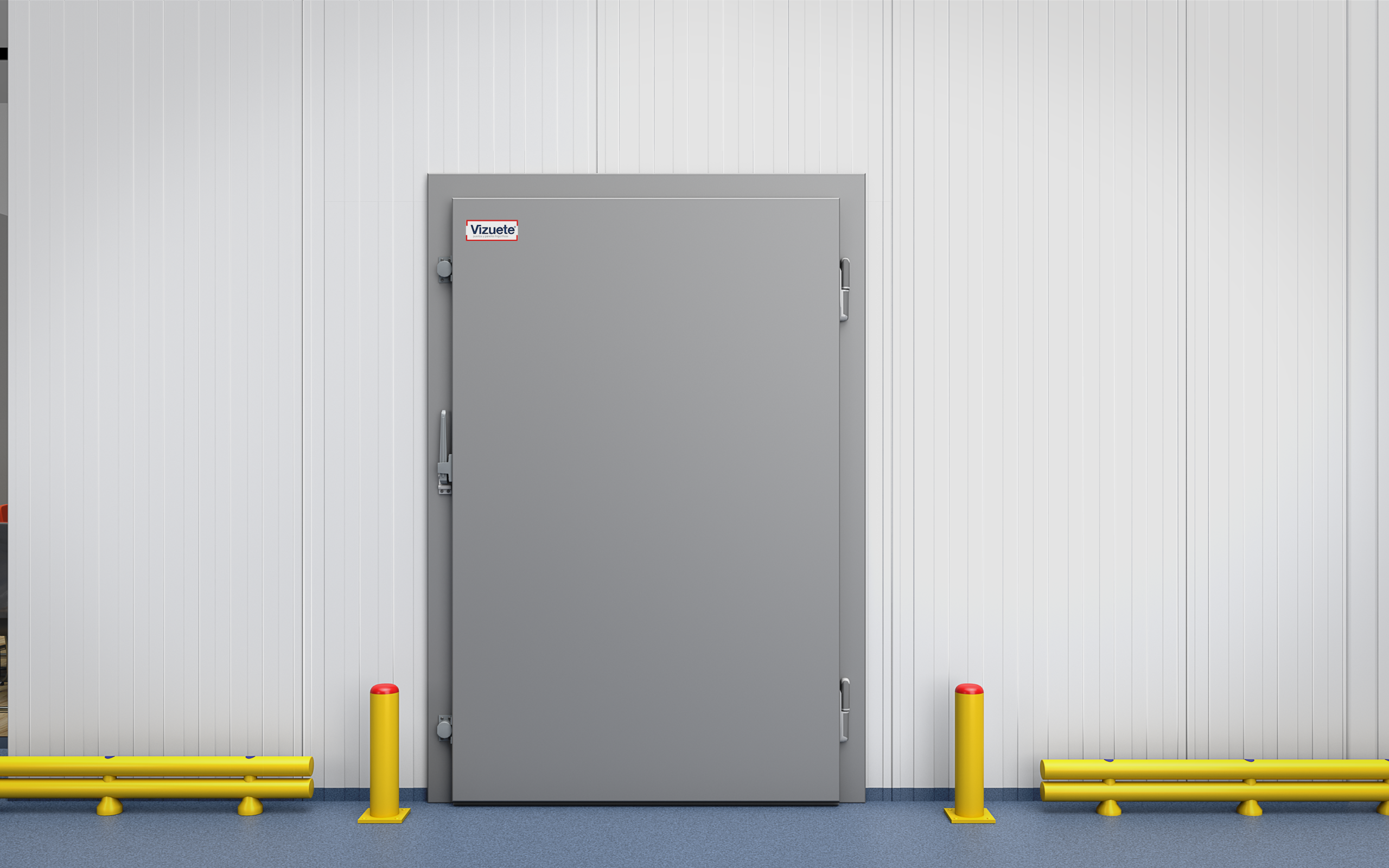 Puerta Pivotante Frgiorífica Industrial