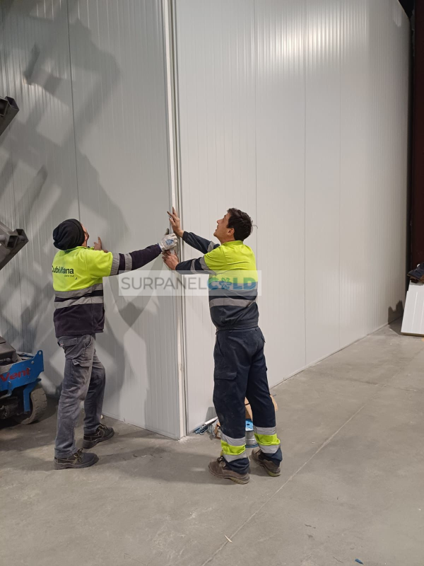 Instalación de cámara frigorífica