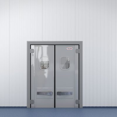 Puerta Batiente/ vaiven industrial. Ala de avión